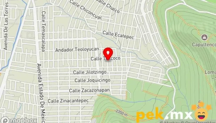 mapa de INSTALACIONES HIDROSANITARIAS MARTINEZ S.A DE C.V Oficinas de empresa en Amp. San Mateo