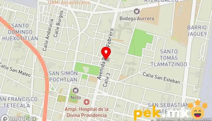 mapa de Instalaciones Y Mantenimiento Electrico Electricista en Azcapotzalco, Ciudad de México