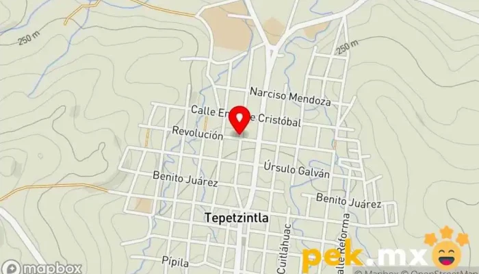 mapa de Instalaciones y reparaciones eléctricas comerciales y residenciales. Electricista en Tepetzintla