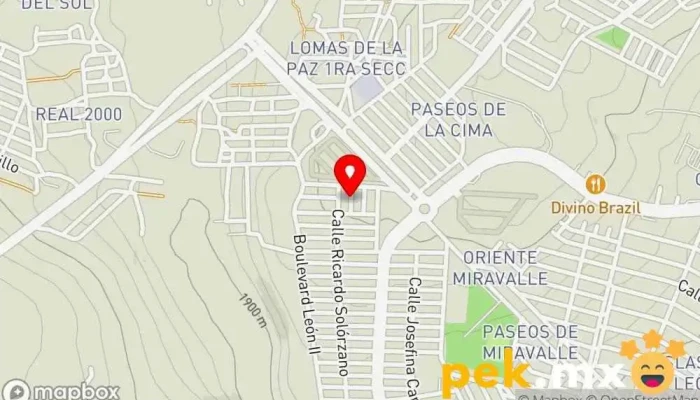 mapa de INSTALEM Instalaciónes Eléctricas Mireles Electricista en León de los Aldama