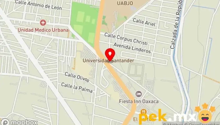 mapa de Intensidad Eléctrica  en Oaxaca de Juárez