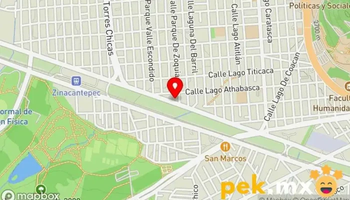 mapa de ISEC Ingeniero en Toluca de Lerdo