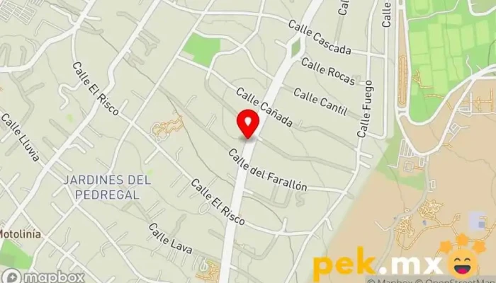 mapa de ISUC Oficinas Pedregal Servicio de instalación eléctrica en Álvaro Obregón, Ciudad de México