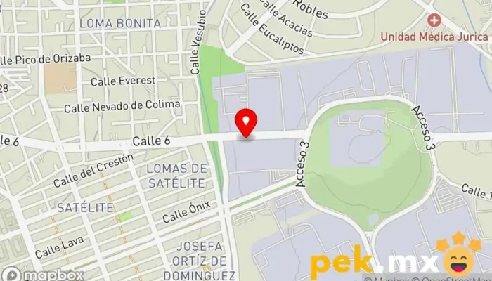 mapa de JR Ingeniería Eléctrica Querétaro Electricista, Tienda de motores eléctricos en Santiago de Querétaro