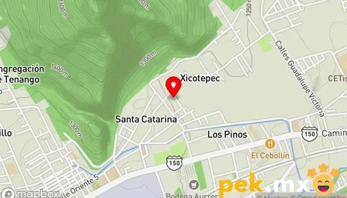 mapa de Jvh Ingenieria Electromecanica. Electricista en Río Blanco