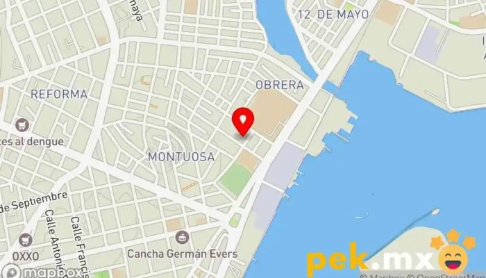 mapa de La Casita del Plomero de Mazatlán Tienda de artículos de fontanería, Ferretería en Mazatlán