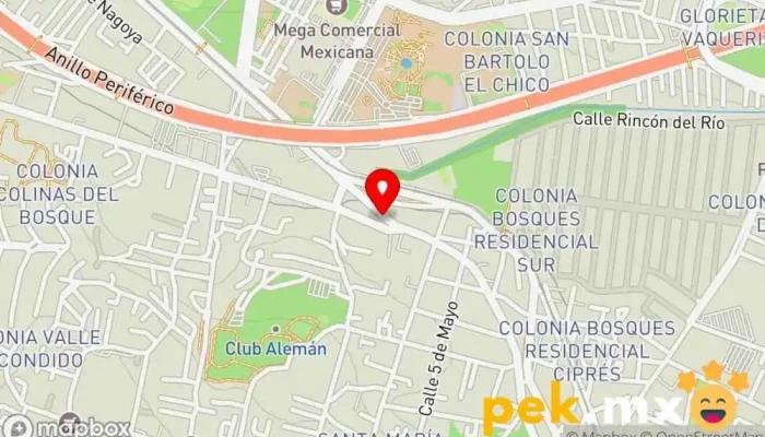 mapa de Lixelectrix Electricista en Xochimilco, Ciudad de México