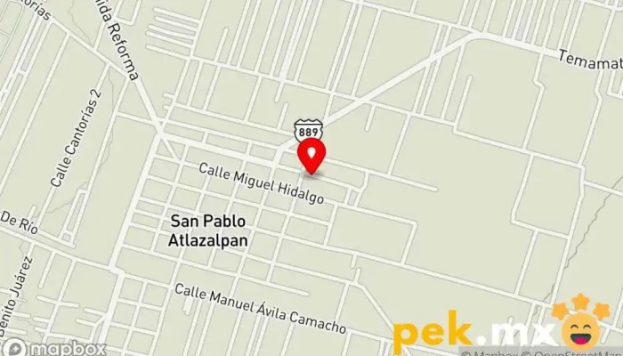 mapa de LS INSTALACIONES Y ASOCIADOS Constructor, Servicio de instalación eléctrica, Electricista, Fontanero en Chalco de Díaz Covarrubias