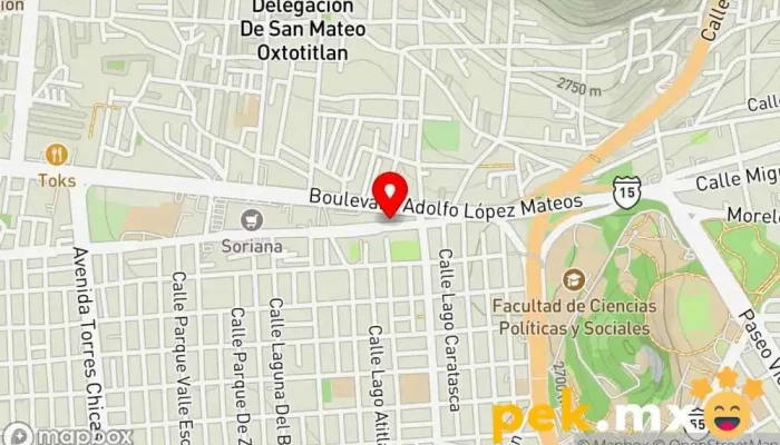 mapa de Macanico & Eléctrico Automotriz Taller de reparación de automóviles en Toluca de Lerdo