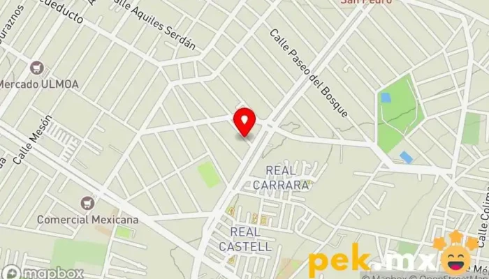 mapa de Maga Instalaciones y Proyectos Eléctricos S.A. de C.V. Ingeniero eléctrico, Empresa de construcción, Electricista en Ojo de Agua