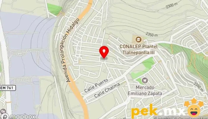 mapa de Mantenimiento de Transformadores de Potencia S.A. de C.V. Electricista en Tlalnepantla