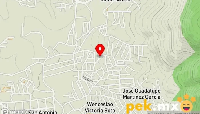 mapa de Mantenimiento e Instalaciones Acevedo, plomeria y electricidad Electricista, Pintor, Fontanero en Oaxaca de Juárez