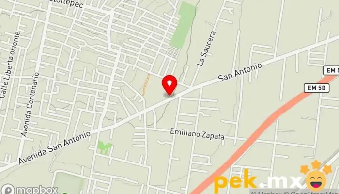mapa de Mantenimiento e Instalaciones Vargas Electricista en Tultepec