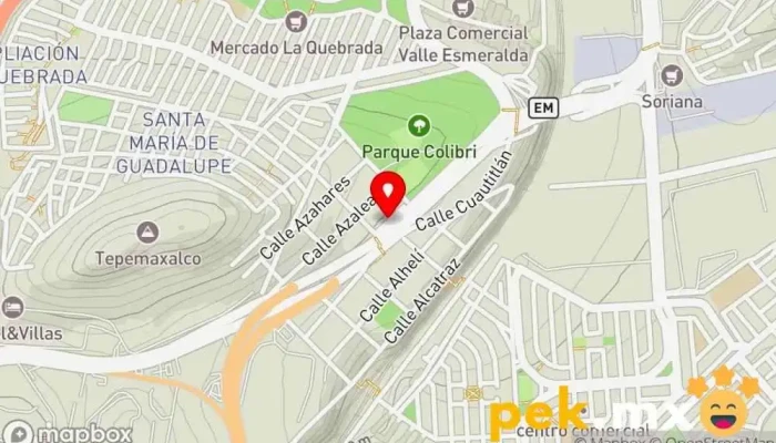 mapa de Mantenimiento Electrico Rodríguez Taller de reparación de motores eléctricos en Cuautitlán Izcalli