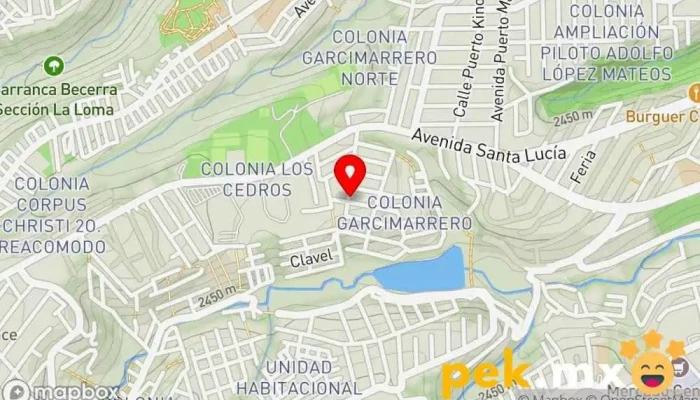 mapa de Mantenimiento Morales Electricista en Álvaro Obregón, Ciudad de México
