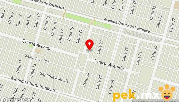 mapa de Mantenimiento Perez Persona de mantenimiento en Cdad. Nezahualcóyotl