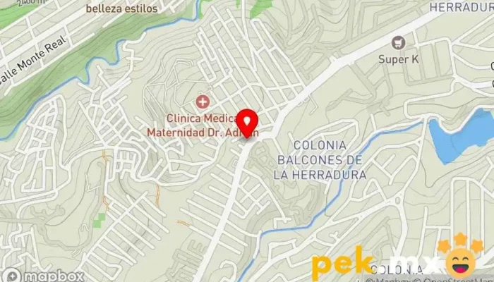 mapa de Mantenimiento residencial Interlomas Persona de mantenimiento en Naucalpan de Juárez