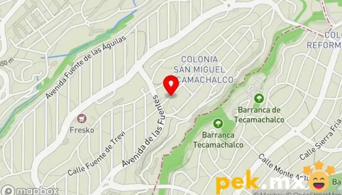 mapa de Mantenimiento Residencial Reyes Contratista en Naucalpan de Juárez