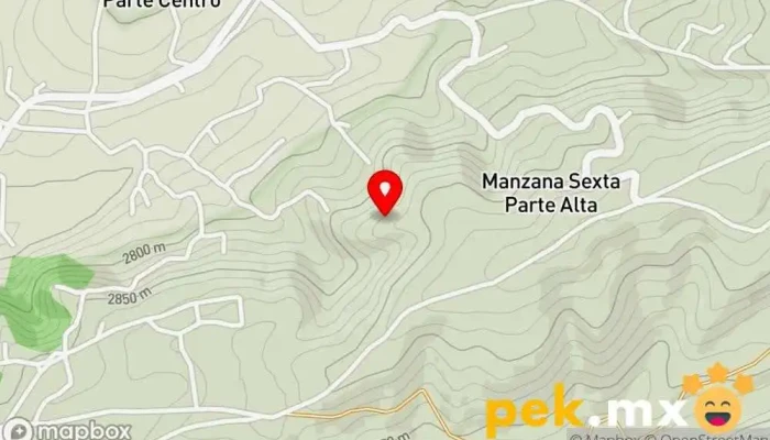 mapa de Manzana Sexta Parte Alta  en Manzana Sexta Parte Alta