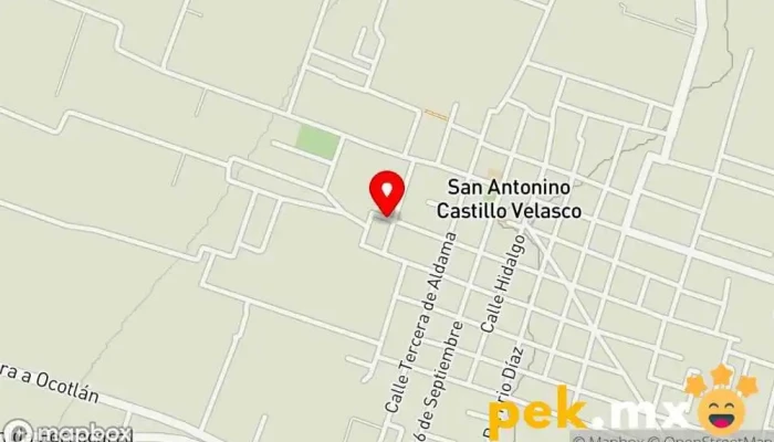 mapa de María d lurdez Raymundo santiagosan antonino Castillo Velasco Ocotlán Oaxaca Sociedad de viviendas en San Antonino Castillo Velasco