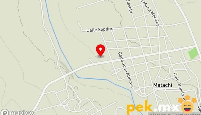 mapa de Matachí  en Matachí