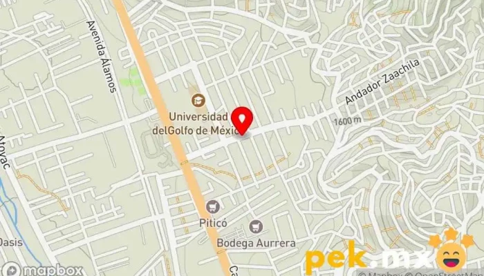 mapa de MATERIAL DE PLOMERA Y ELECTRICIDAD AUROSOLAR  en Oaxaca de Juárez