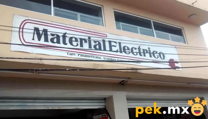 Material Eléctrico - Acambay Deixpe