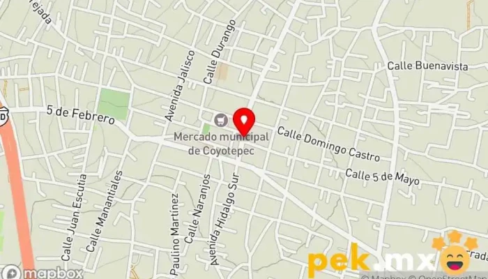 mapa de MATERIAL ELECTRICO E ILUMINACION VICA Tienda de electricidad, Tienda de iluminación en Coyotepec