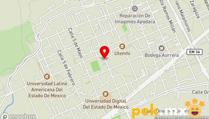 mapa de Material Eléctrico 