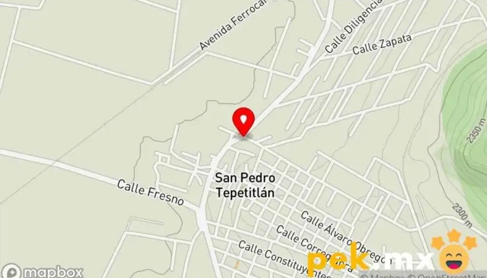 mapa de Materiales Cruz Azul San Pedro Ferretería en Acolman de Nezahualcóyotl