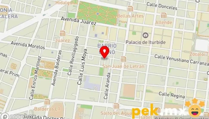 mapa de Materiales Eléctricos de México Tienda de iluminación en Cuauhtémoc, Ciudad de México