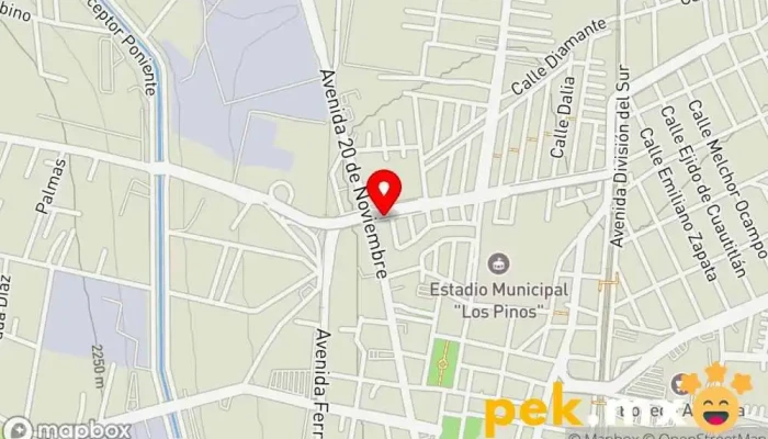 mapa de Materiales Eléctricos Rendon Tienda de electricidad en Cuautitlán