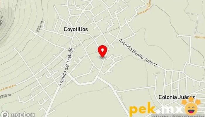 mapa de MCI Mantenimiento Control e Ingeniería Electricista en Coyotillos
