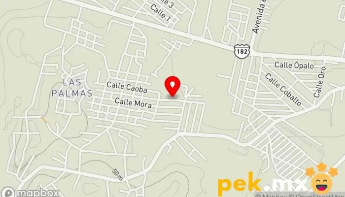 mapa de Mekaddesh company Electricista en San Juan Bautista Tuxtepec