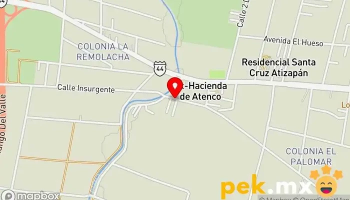 mapa de MultiServicios ALCA Compañía eléctrica en Santa Cruz Atizapán