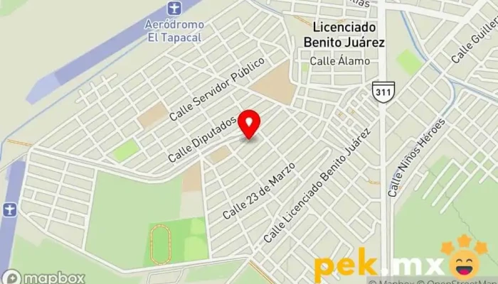 mapa de Multiservicios villa juarez Contratista en Navolato