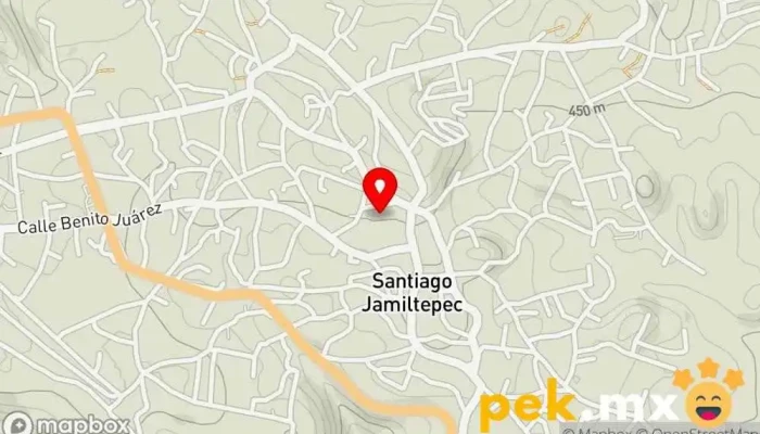 mapa de MUNICIPIO DE SAN PEDRO JICAYAN Oficina de la Administración en Santiago Jamiltepec