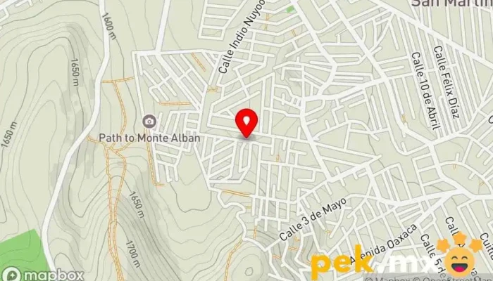 mapa de NS Services Oaxaca Electricista, Herrero, Albañil, Persona de mantenimiento, Servicio de impermeabilización, Pintura, Empresa de fumigación y control de plagas, Fontanero en Oaxaca de Juárez