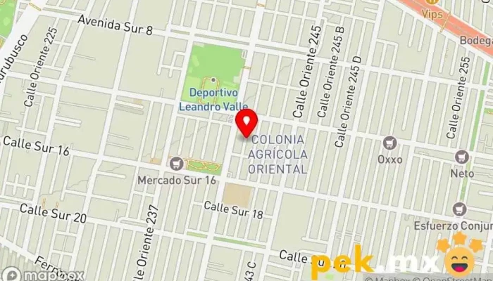 mapa de Oguex Soluciones Eléctricas Ingeniero eléctrico, Servicio de instalación eléctrica, Asesor en ingeniería en Iztacalco, Ciudad de México