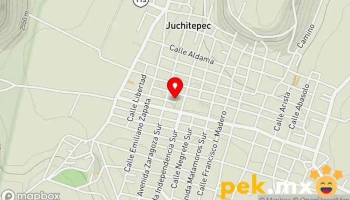 mapa de Palacio Municipal de Juchitepec Oficina de gobierno local en Juchitepec