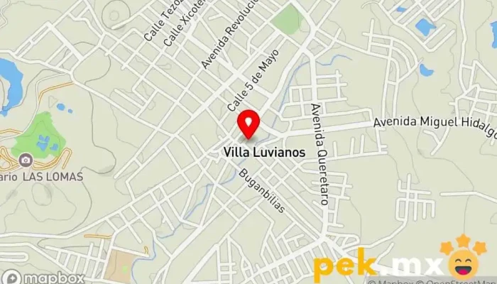 mapa de Palacio Municipal de Luvianos Oficinas del ayuntamiento en Villa Luvianos