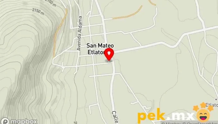 mapa de Palacio Municipal de San Mateo Etlatongo Oficina de administración municipal en San Mateo Etlatongo