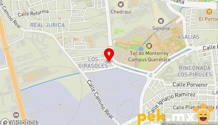 mapa de Pararrayos Querétaro Ingesco Electricista, Tienda de componentes electrónicos, Asesor de protección contra incendios, Proveedor de sistemas de protección contra incendios, Proveedor de sistemas de seguridad en Santiago de Querétaro
