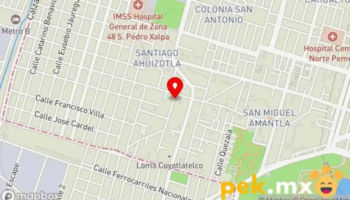 mapa de Patso Electricista en Azcapotzalco, Ciudad de México