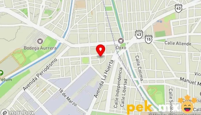 mapa de PCMC ELÉCTRICA Electricista en Morelia