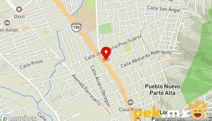 mapa de PEREZ Electric solutions Servicio de reparación de sistemas eléctricos para automóviles en Oaxaca de Juárez