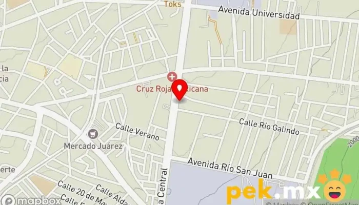 mapa de Plantas de Luz en Queretaro Empresa de suministros industriales, Proveedor de maquinaria de construcción, Electricista en San Juan del Río