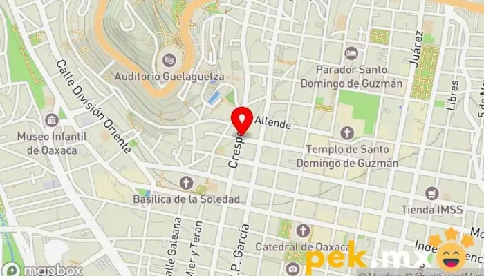 mapa de Plomeria, Electricidad, Vidreria y Cerrajeria Servicio de instalación eléctrica en Oaxaca de Juárez