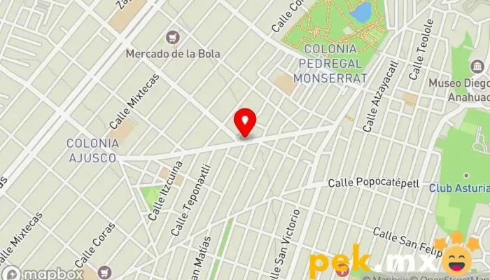 mapa de Plomería Especializada VALCORI Tienda de artículos de fontanería, Electricista, Fontanero, Servicio de reparación de lavadoras y secadoras en Coyoacán, Ciudad de México