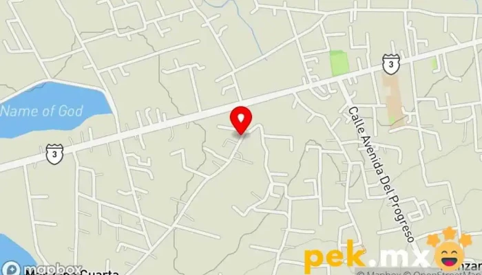mapa de Plomería y electricidad lopez Ferretería en Manzana Cuarta de Santa Cruz Tepexpan